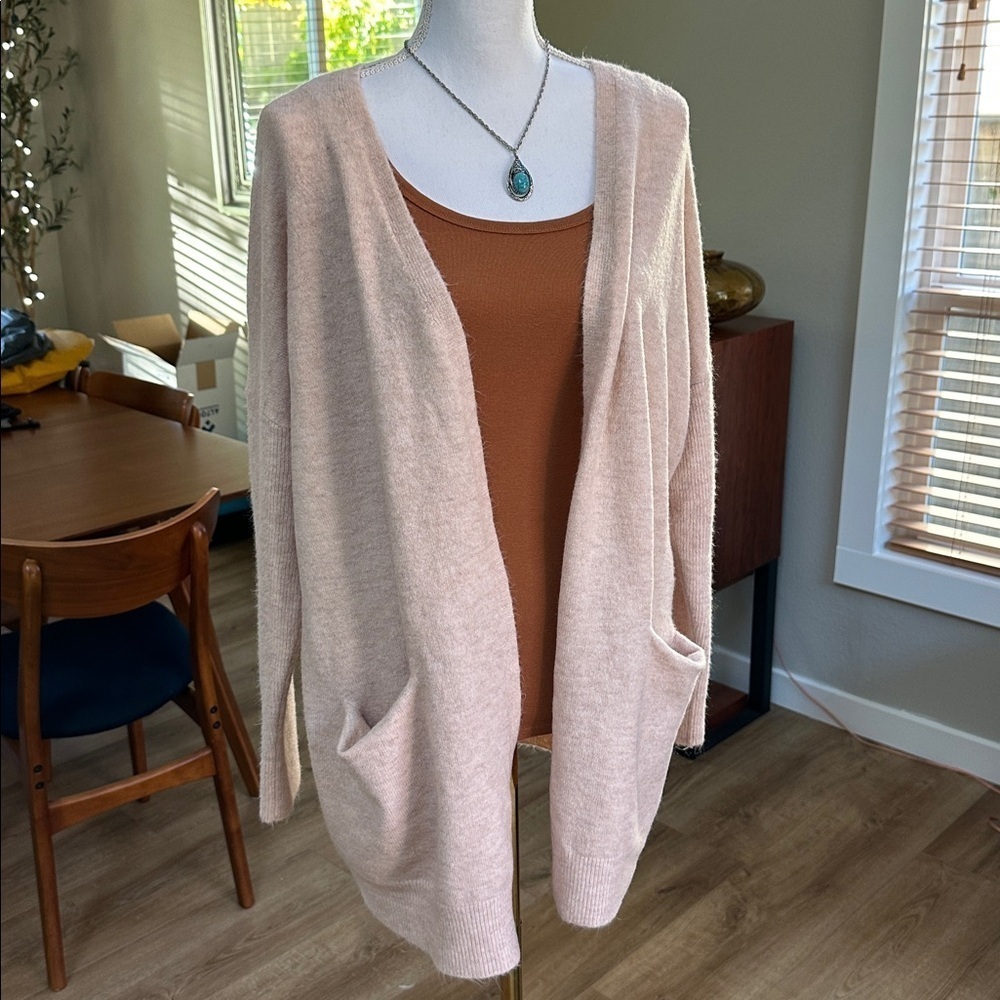 Buffalo soft tunic open cardigan